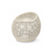 Ava Leather Woven Chair
