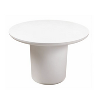 Ivory Concrete Dining Table