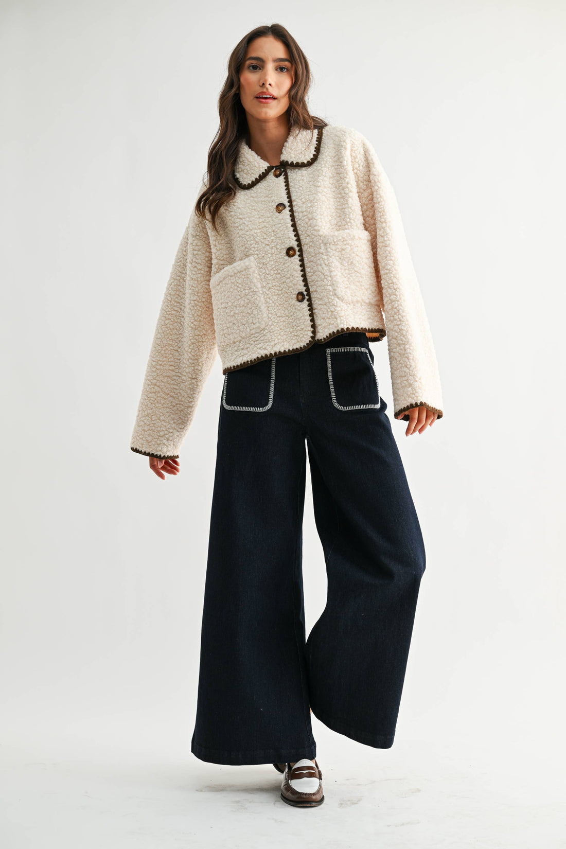 Marie Sherpa Jacket