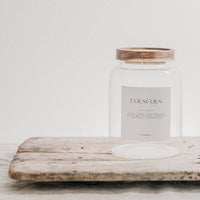Pantry Glass Jar With Wooden Acacia Lid