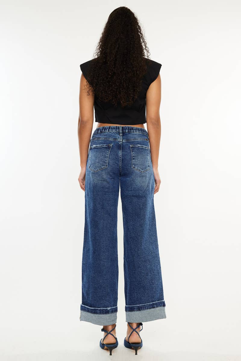 Abigail Wide Leg Jean