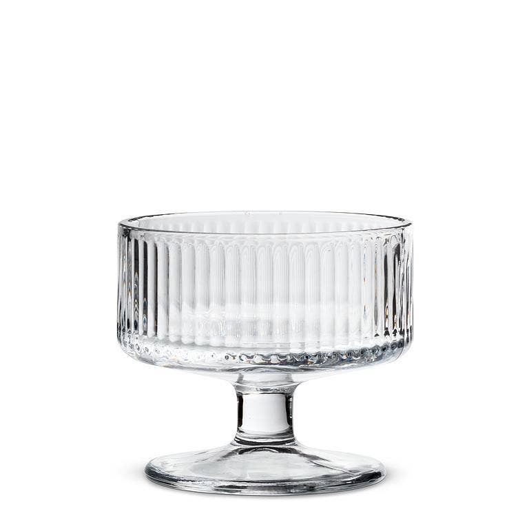 Fluted Pedestal Bowl