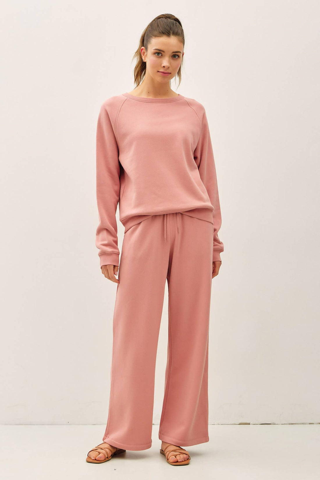 Garment Washed Sweatshirt