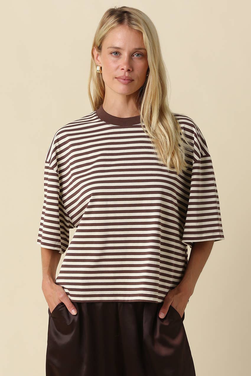 Lena Striped Top