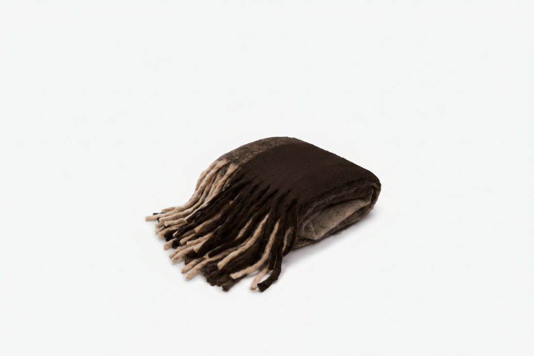 Dark Earth Throw Blanket