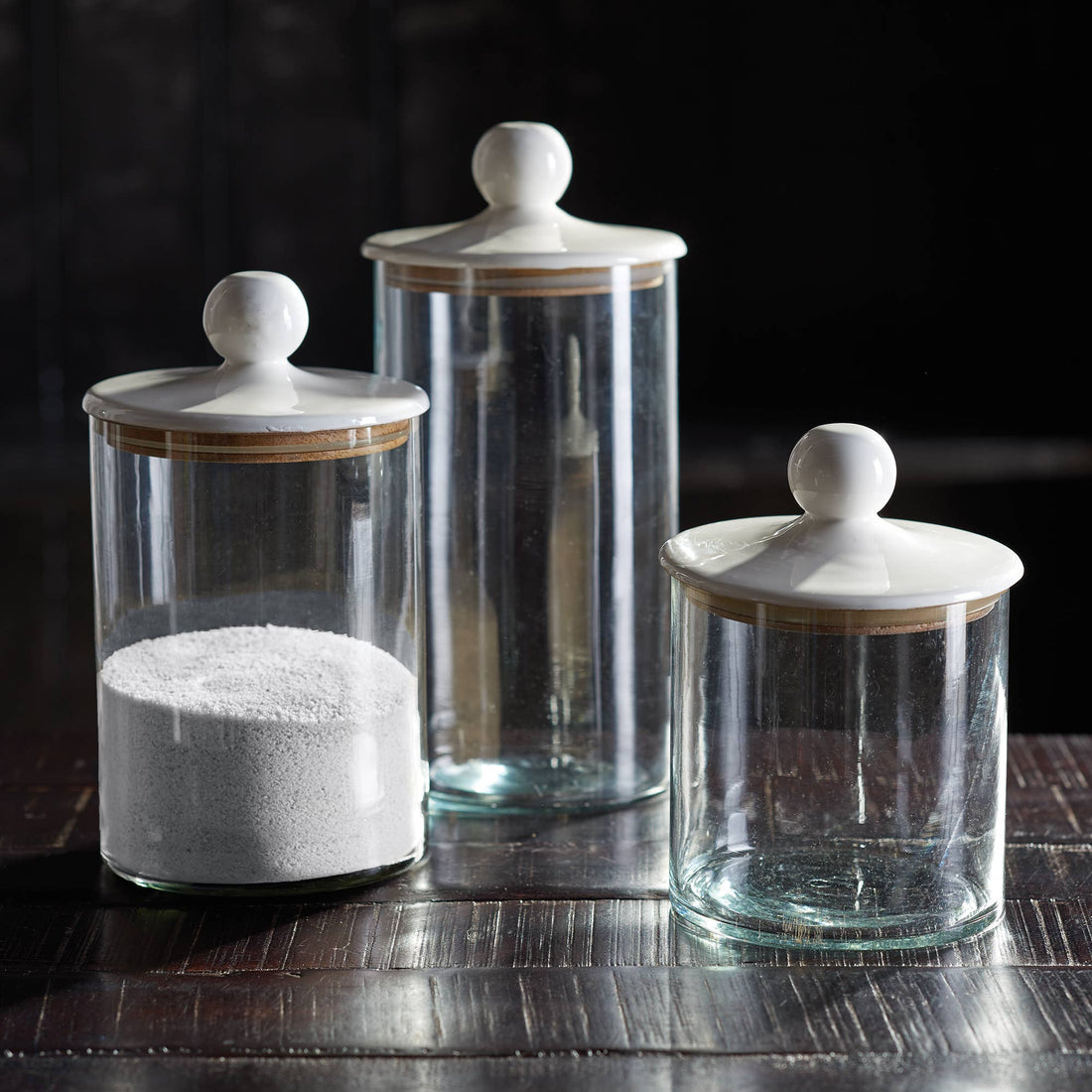 Petaluma Canisters, Set of 3