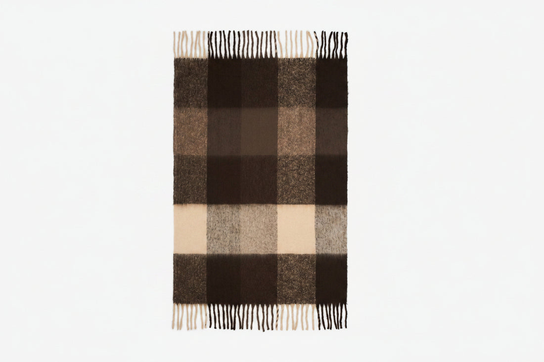 Dark Earth Throw Blanket