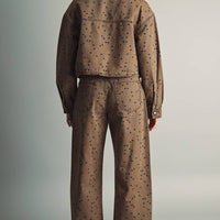Polka Dot Barrel Pants