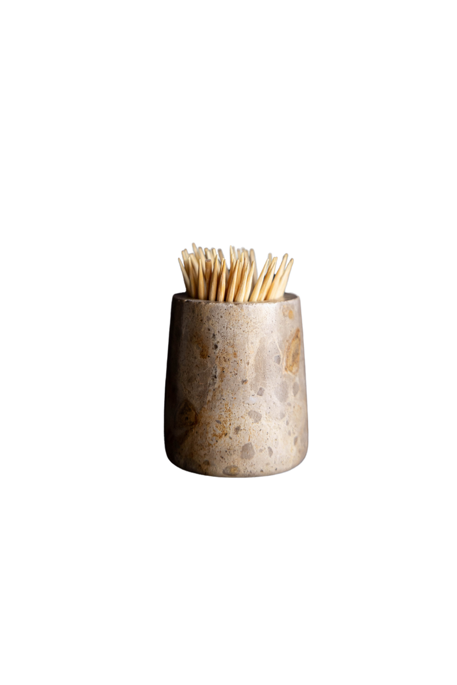 Chocolate Marble Toothpick Holder