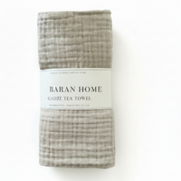 Taupe Gauze Tea Towels