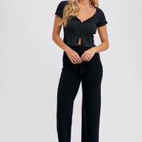 Ribbed Sweater Lounge Pant