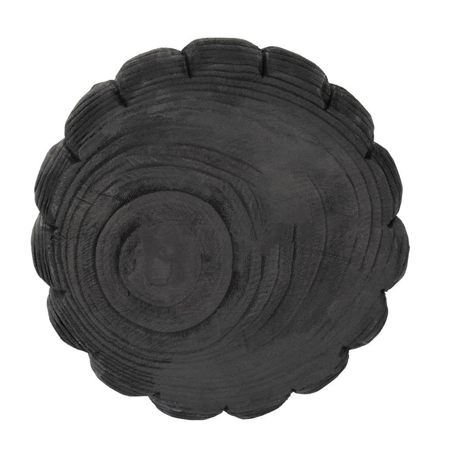Paulownia Scalloped Bowl