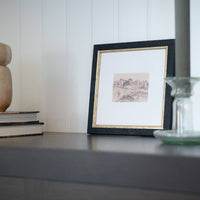 Tuscan Village Framed Art 5x5