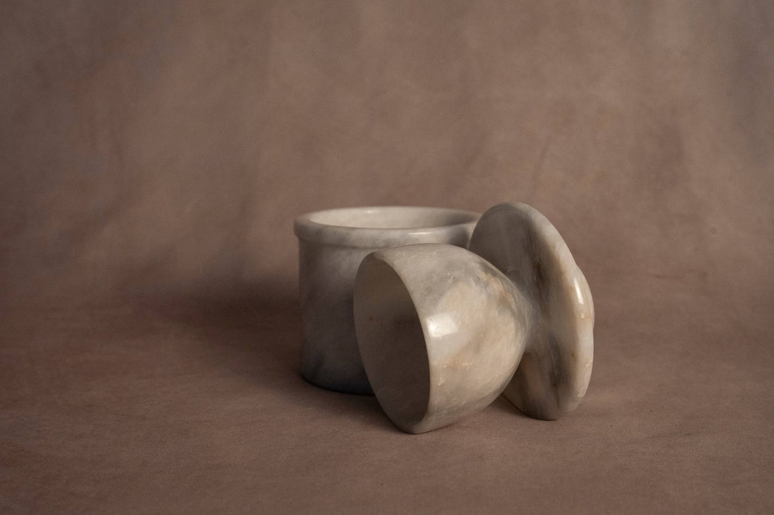Marble Butter Keeper
