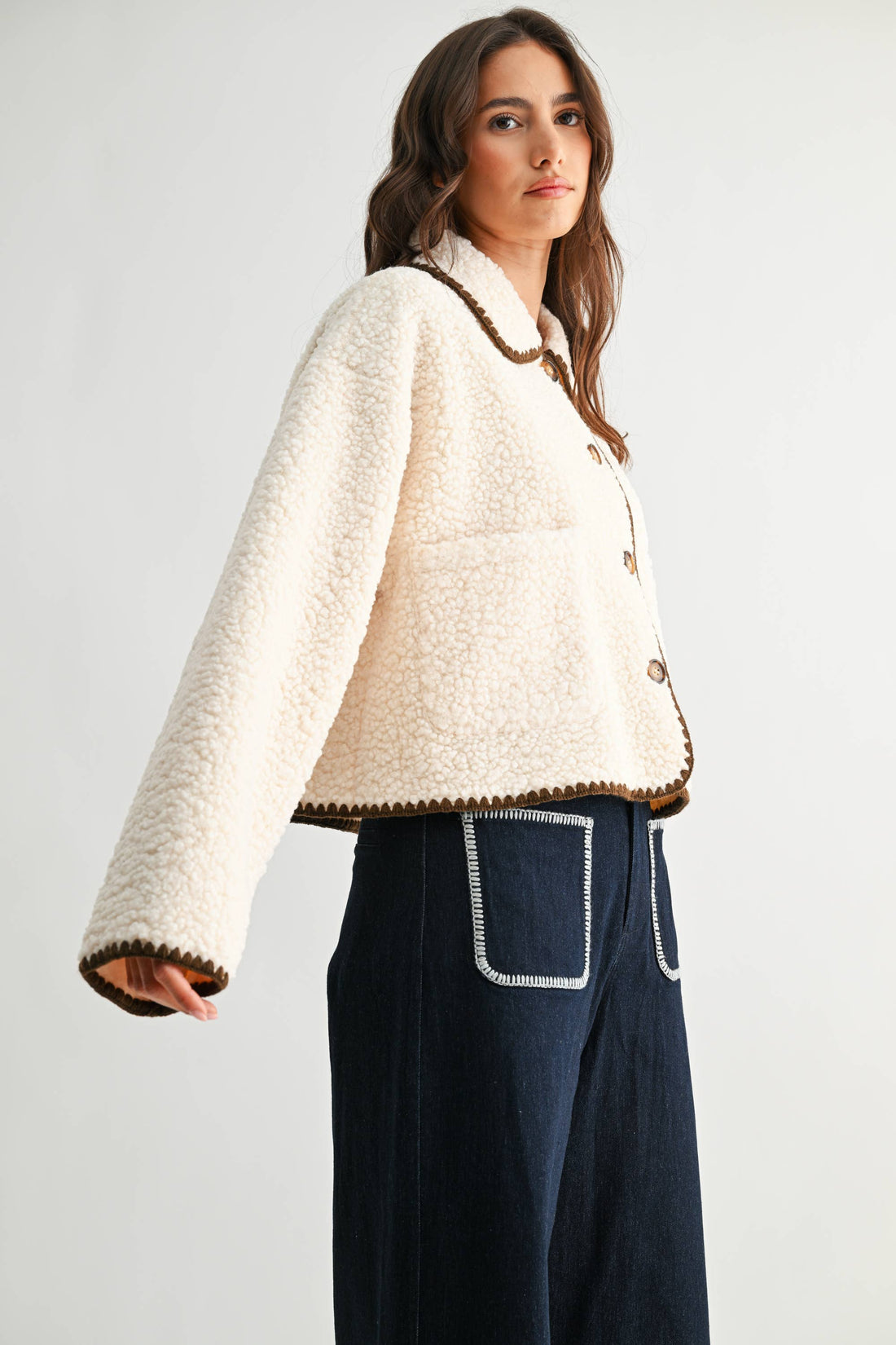 Marie Sherpa Jacket