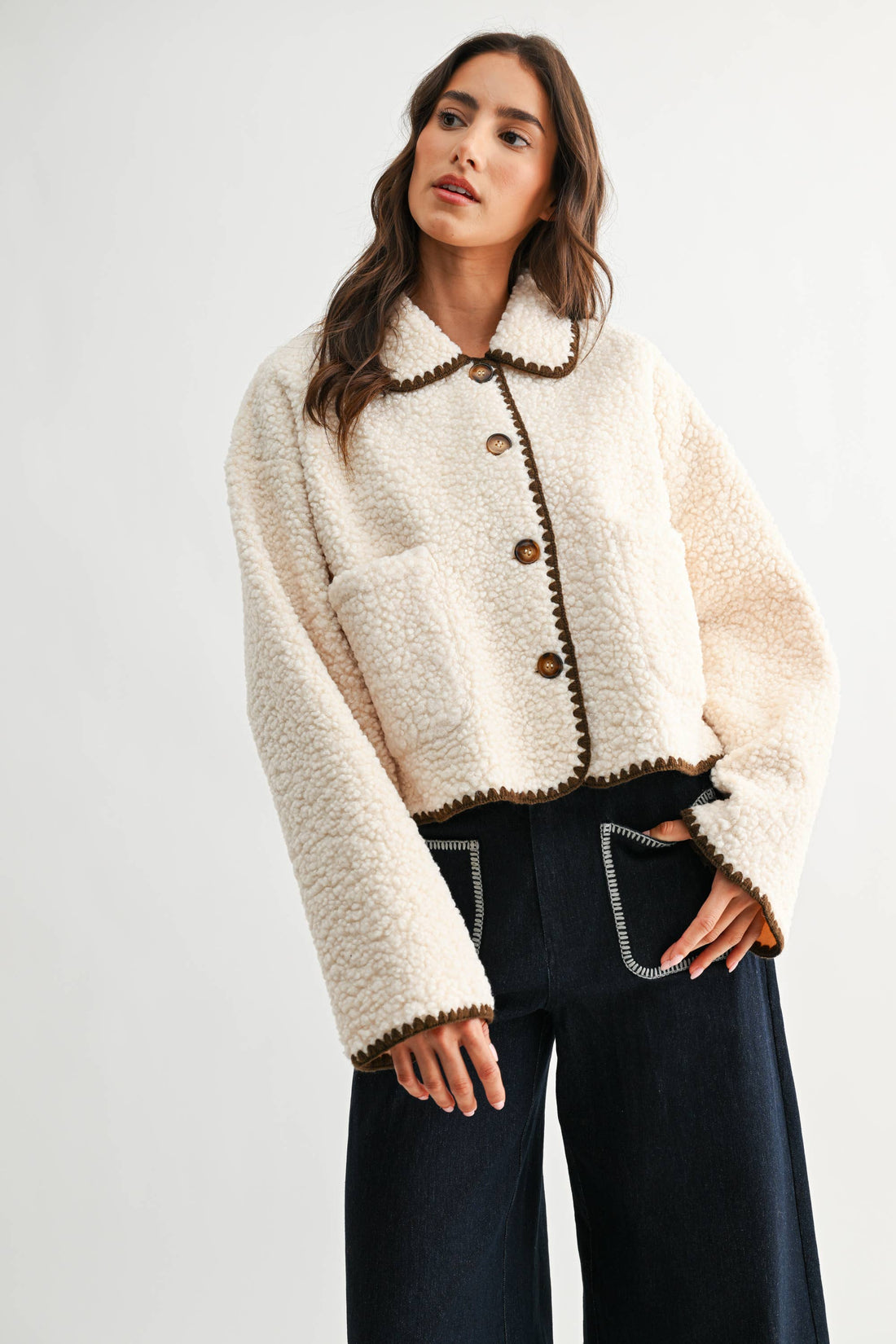 Marie Sherpa Jacket