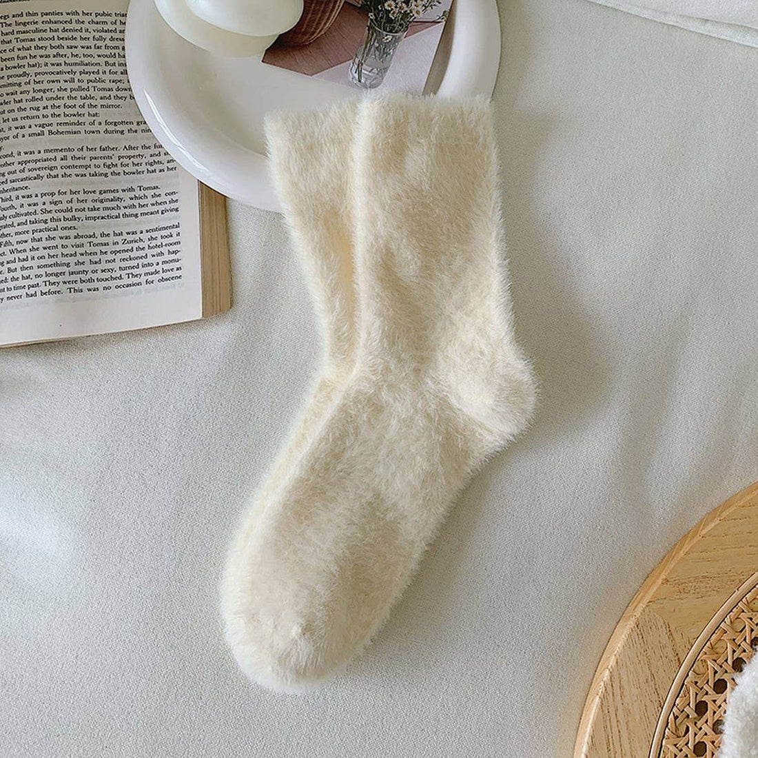 Mink Fleece Socks