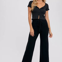 Ribbed Sweater Lounge Pant