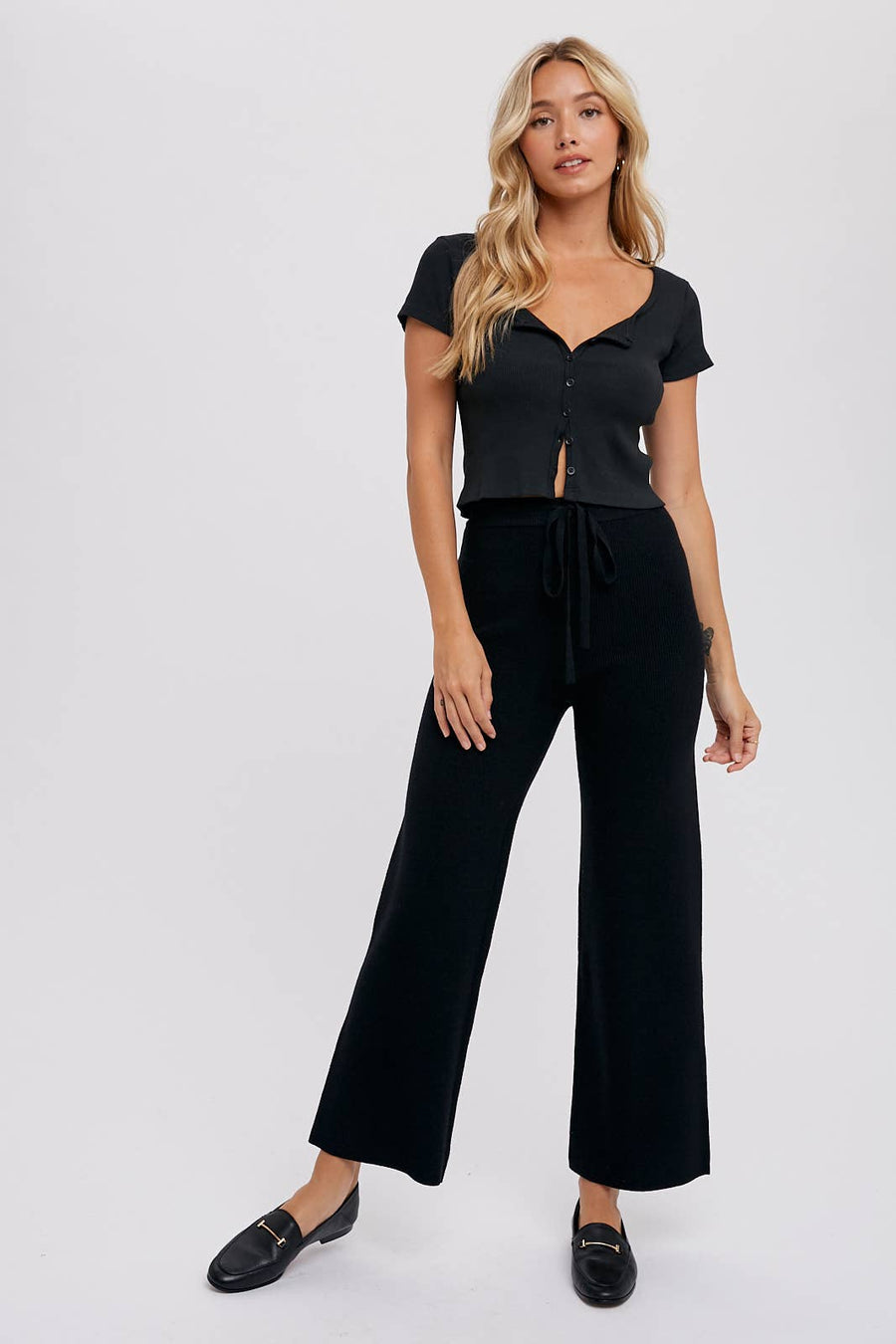Ribbed Sweater Lounge Pant