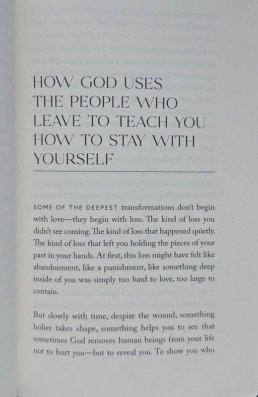 Let Go, Trust God