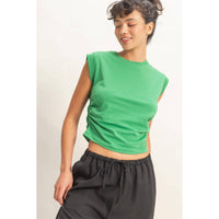 Sleeveless Cotton Top