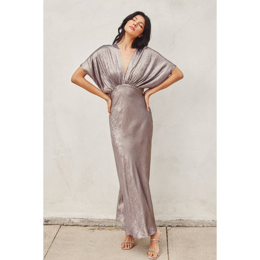 Blouson Maxi Dress