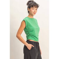 Sleeveless Cotton Top