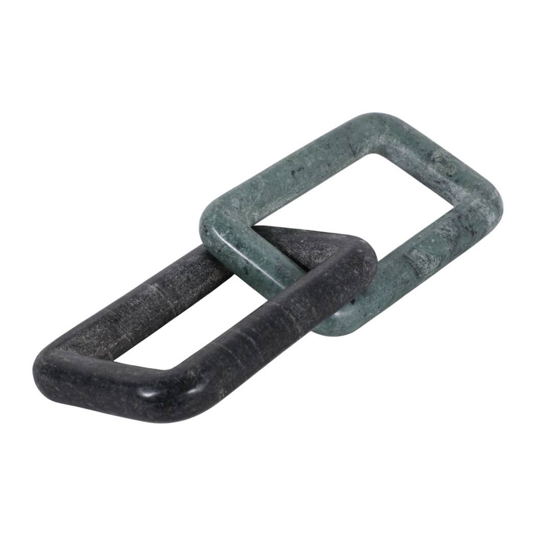 Black & Green Marble Links