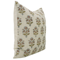 Clarette Blockprint Pillow Cover