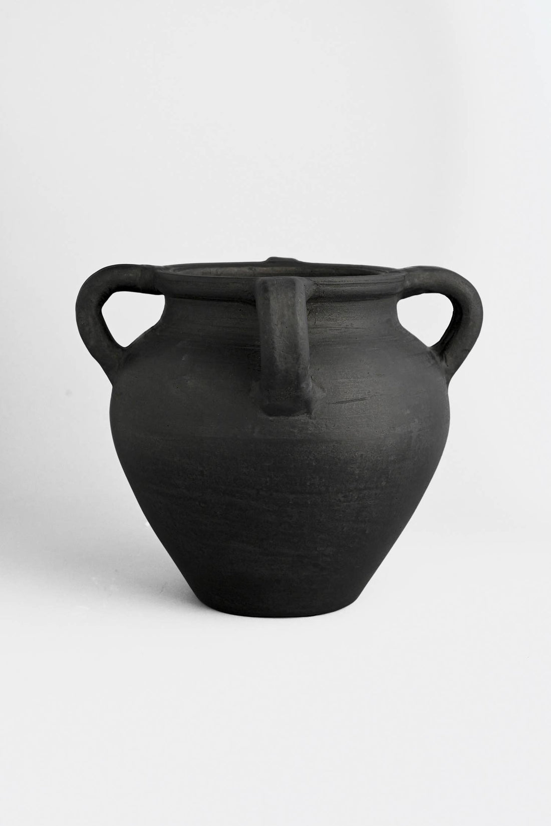 Black Terracotta Vase