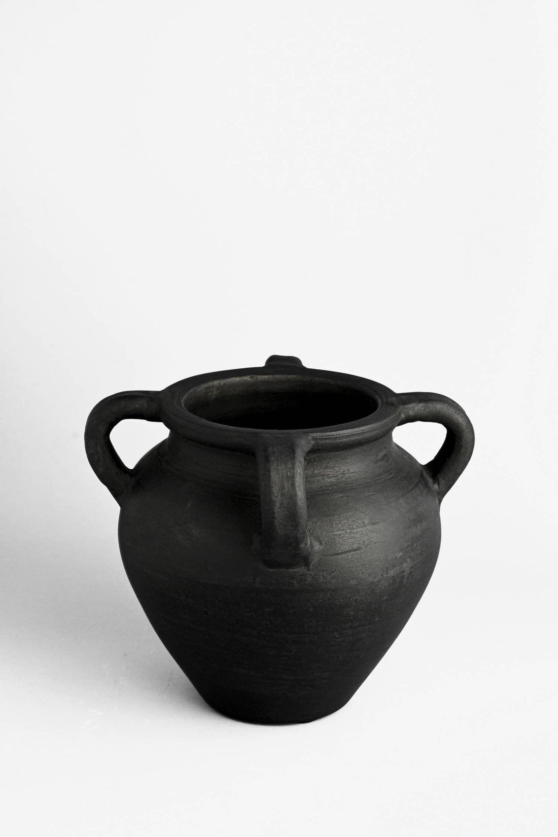 Black Terracotta Vase
