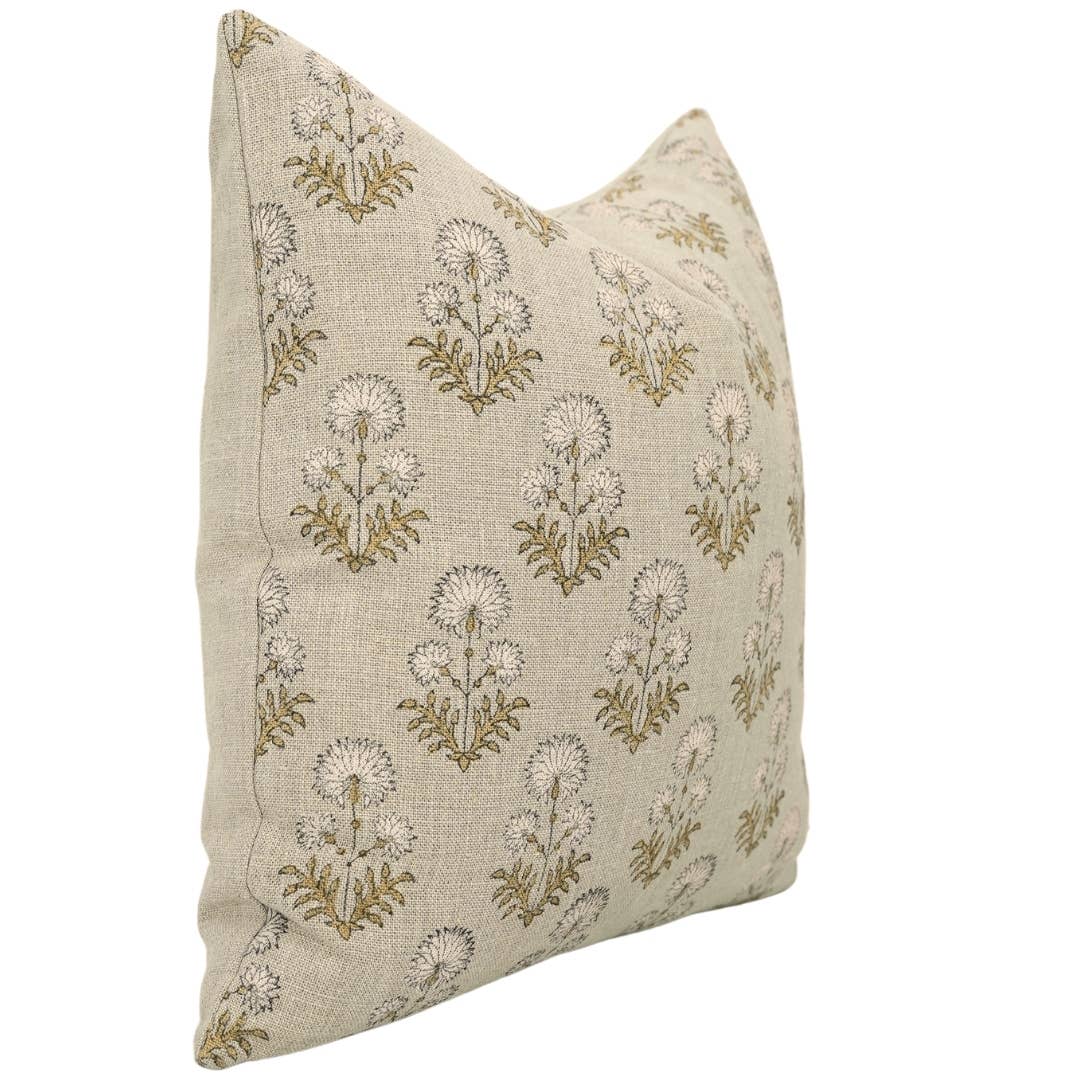 Rishi Block Print Pillow Cover