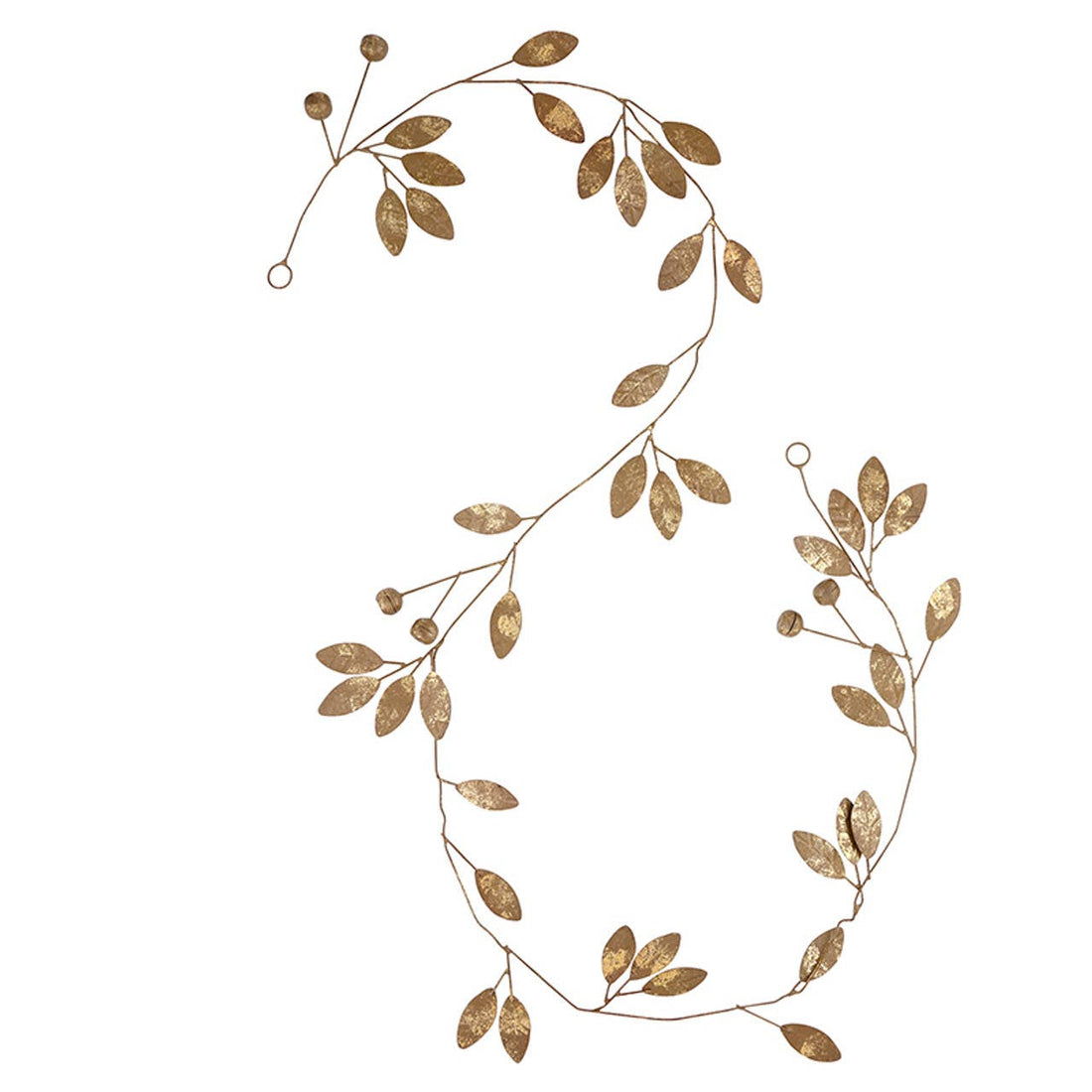 Metal Gold Vine Garland