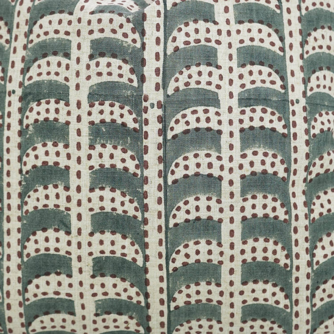Block Linen Pillow Cover