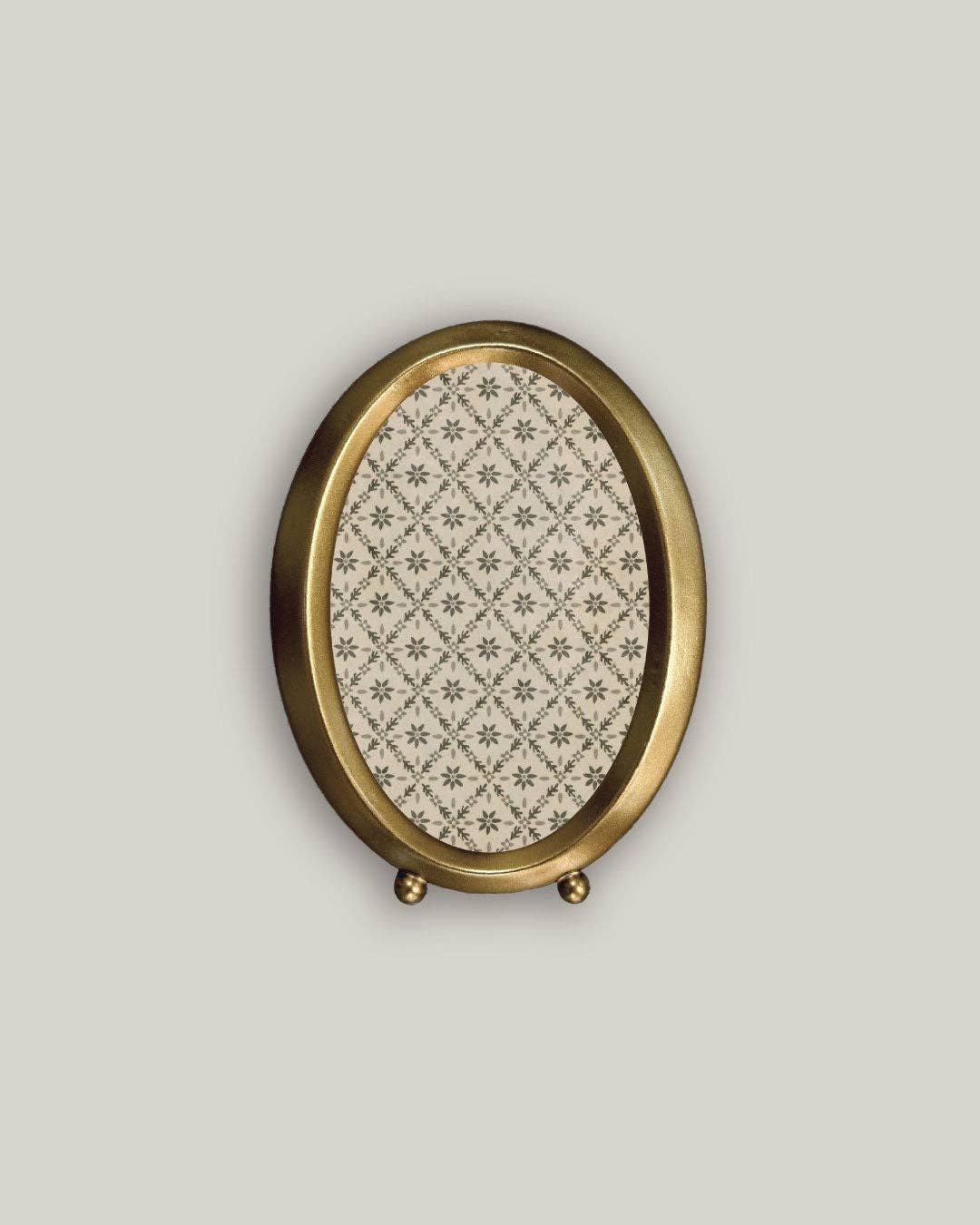 Modern Oval Frame 4x6