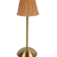 Rattan LED Lamp