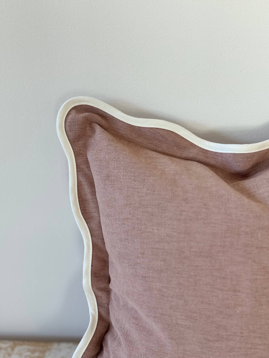 Maive Scalloped Pillow Cover