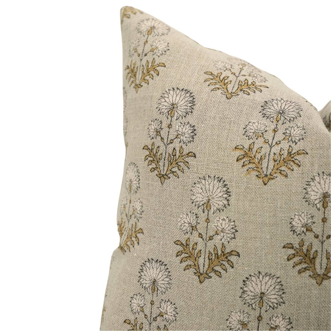 Rishi Block Print Pillow Cover