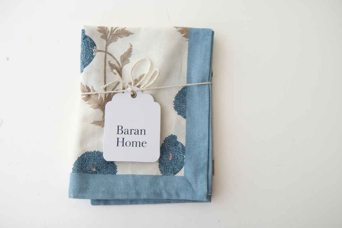 Block Print Tea Towel