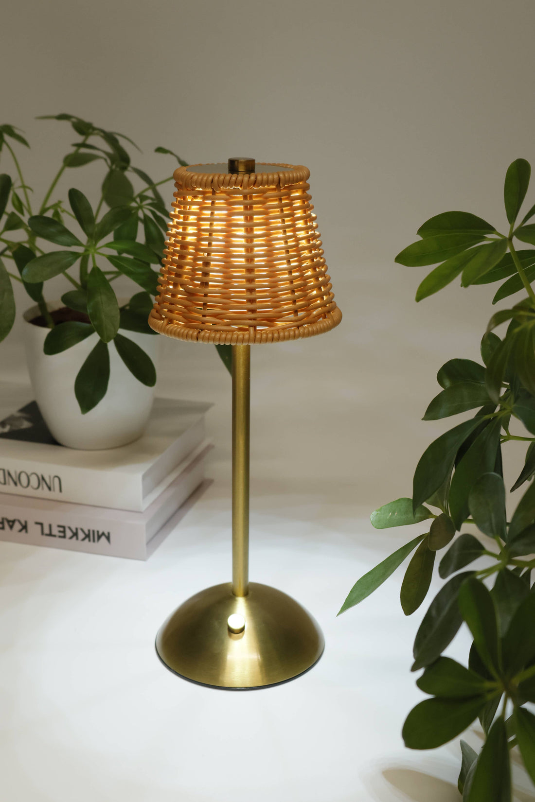 Rattan LED Lamp