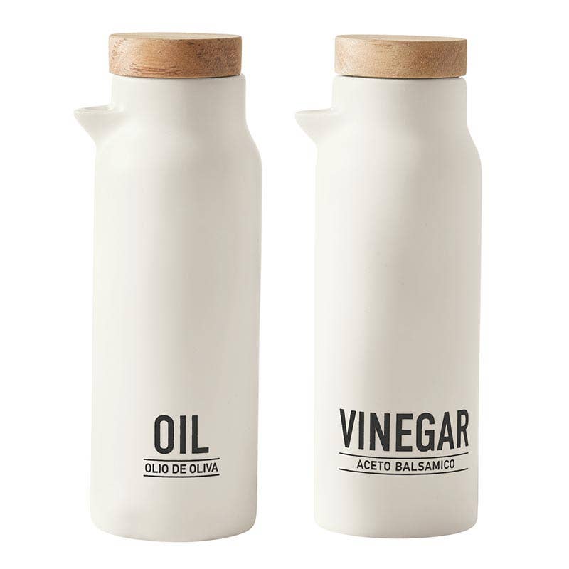 Oil + Vinegar Bottles Set