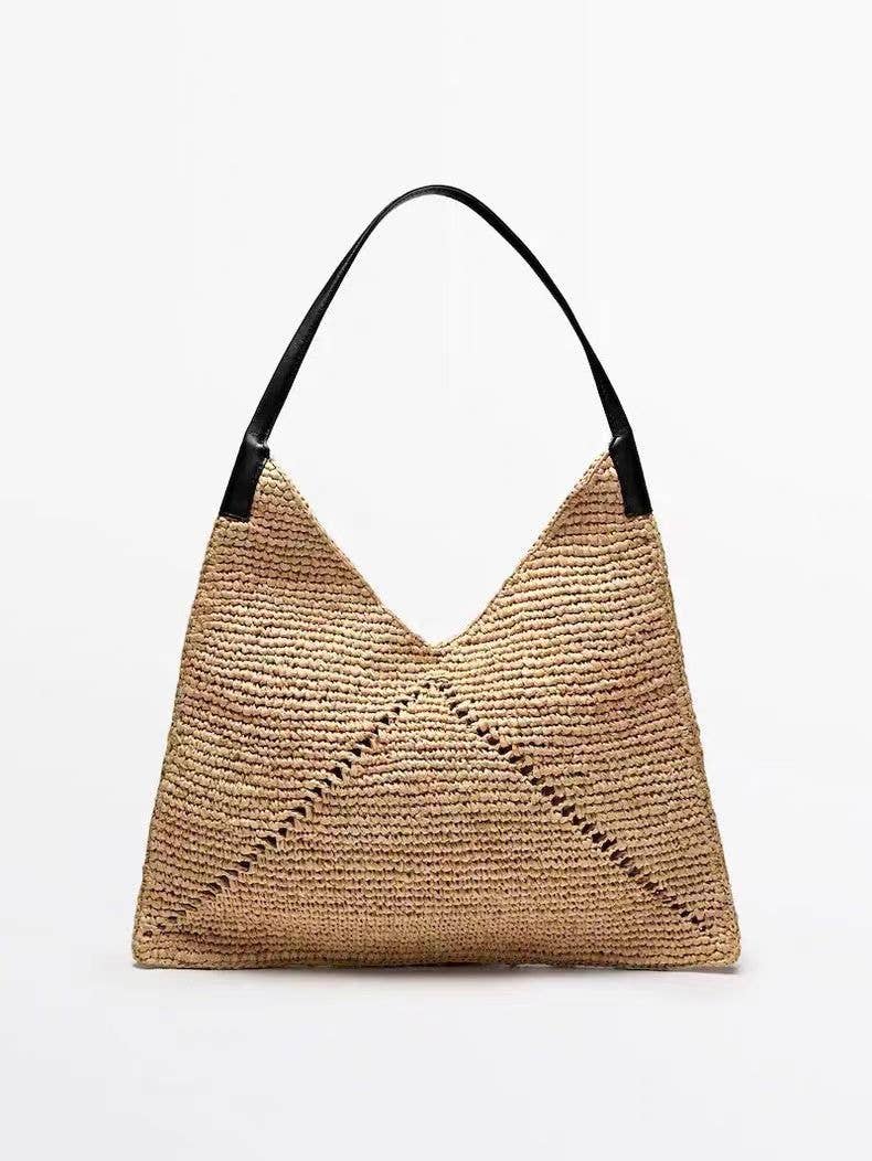 French Straw Tote