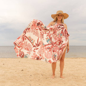 Pink Owl Sarong