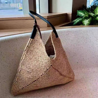 French Straw Tote