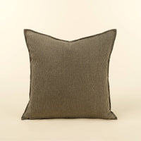 Sage Stripe Linen Pillow Cover 20x20