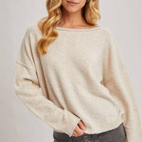Boat Neck Lounge Top
