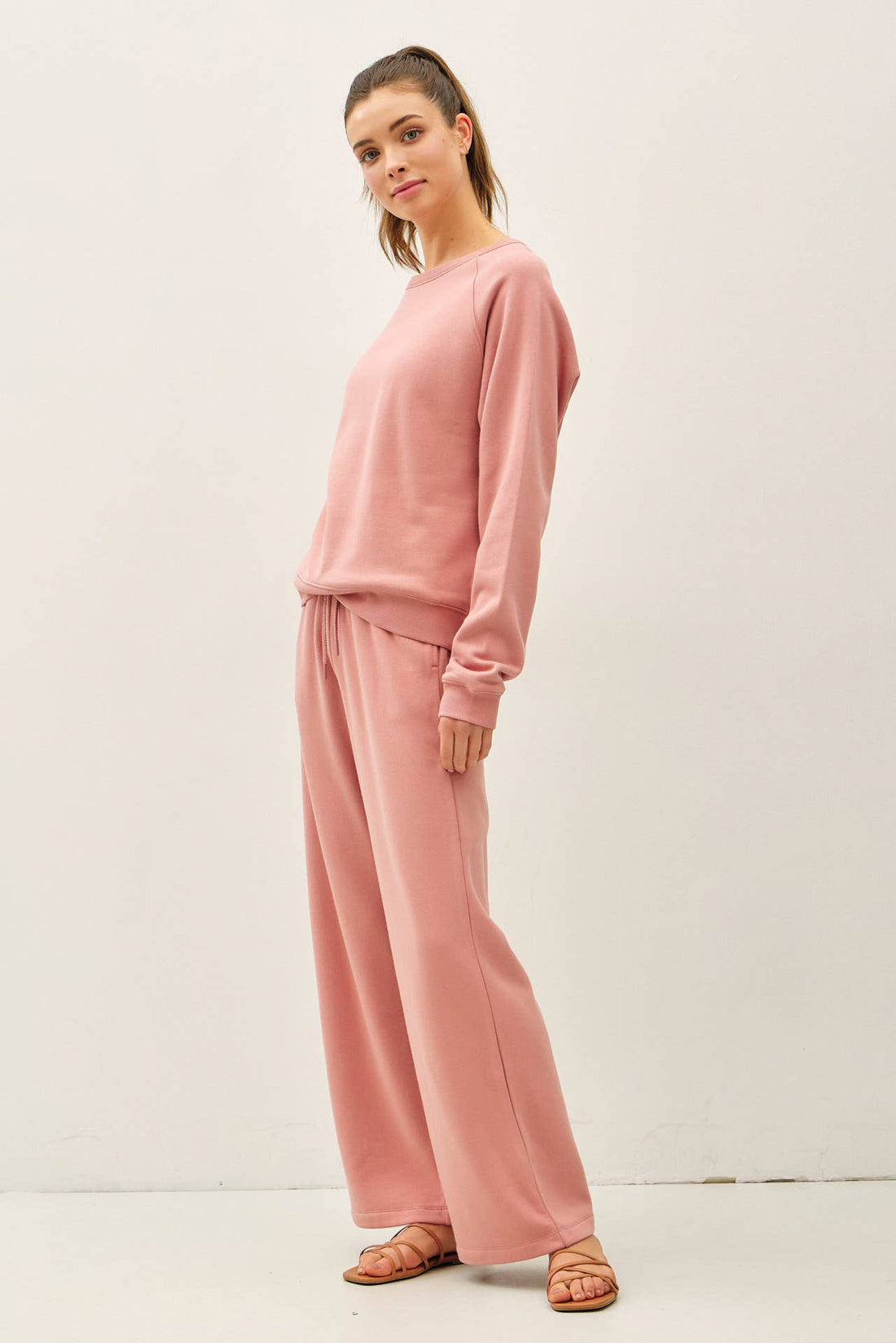 Garment Washed Sweatshirt