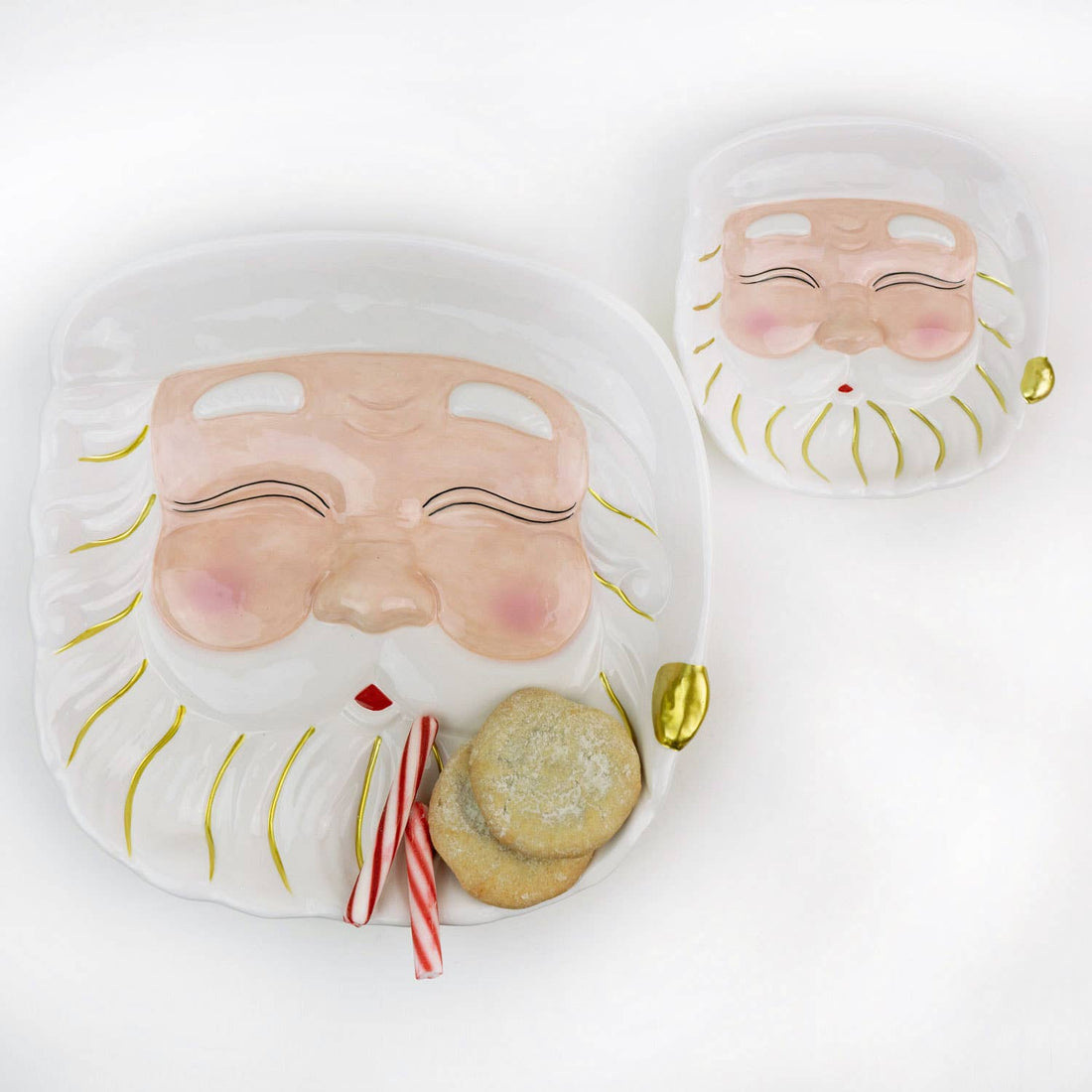 Santa Dessert Plate