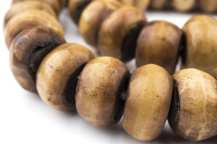 Kenya Light Brown Bone Beads