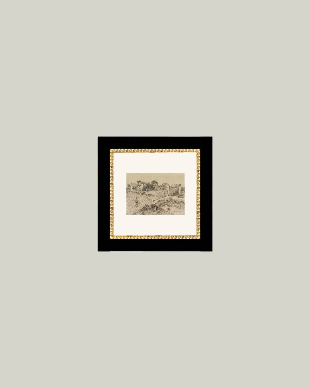 Tuscan Village Framed Art 5x5